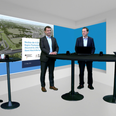 Digitale Informationsveranstaltung zur A 26 Hafenpassage Hamburg, 2021